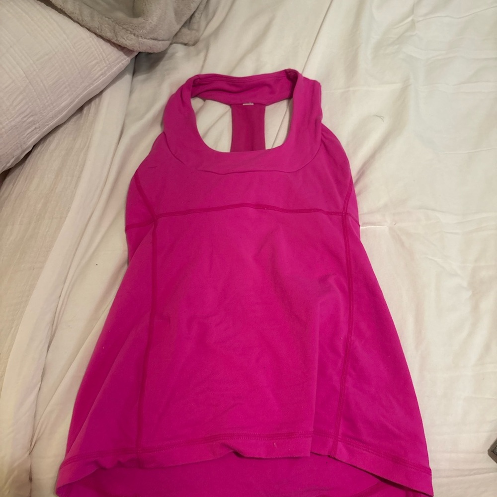 Lululemon Athletica Fuchsia Tank Top
